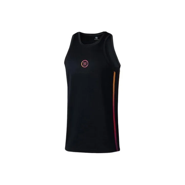 LINING Tank Tops Men Black-0