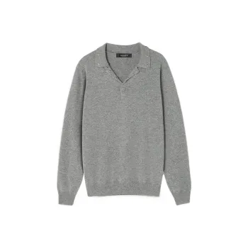 VERSACE Cashmere Sweater Men's Gray