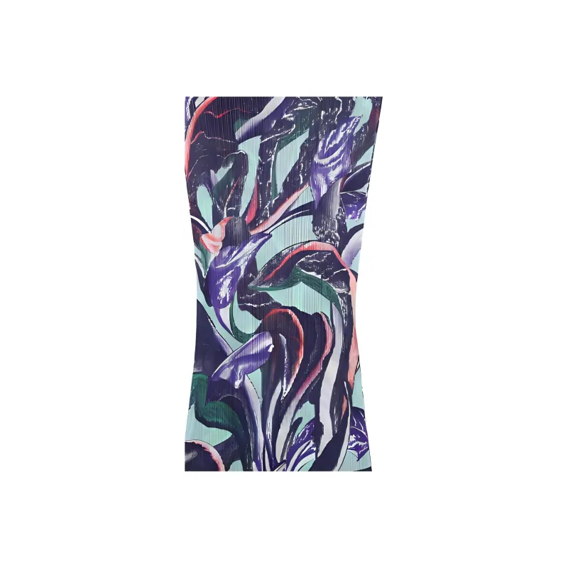 PLEATS PLEASE ISSEY MIYAKE Tardivo Plissé Midi Dress-4