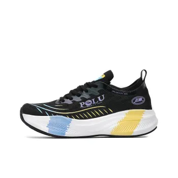 POLUDIYIPI Blaze GT3.0 PRO Low Top Carbon Plate Marathon Sprint Running Shoes Unisex Elegant Black Yellow