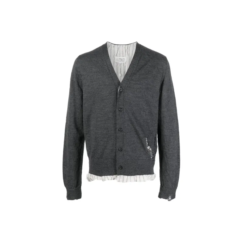 Maison Margiela SS22 Knitwear Men's Gray-0