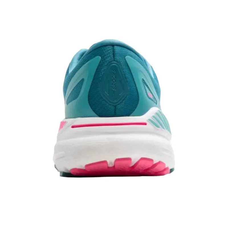 Brooks Adrenaline GTS 23 Anti Slip Wear Resistant Low Top Running Shoes Women's Cyan-5