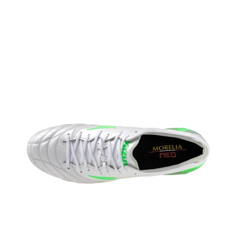 Mizuno Morelia Neo 4 Soccer Shoes Men's Silver-2