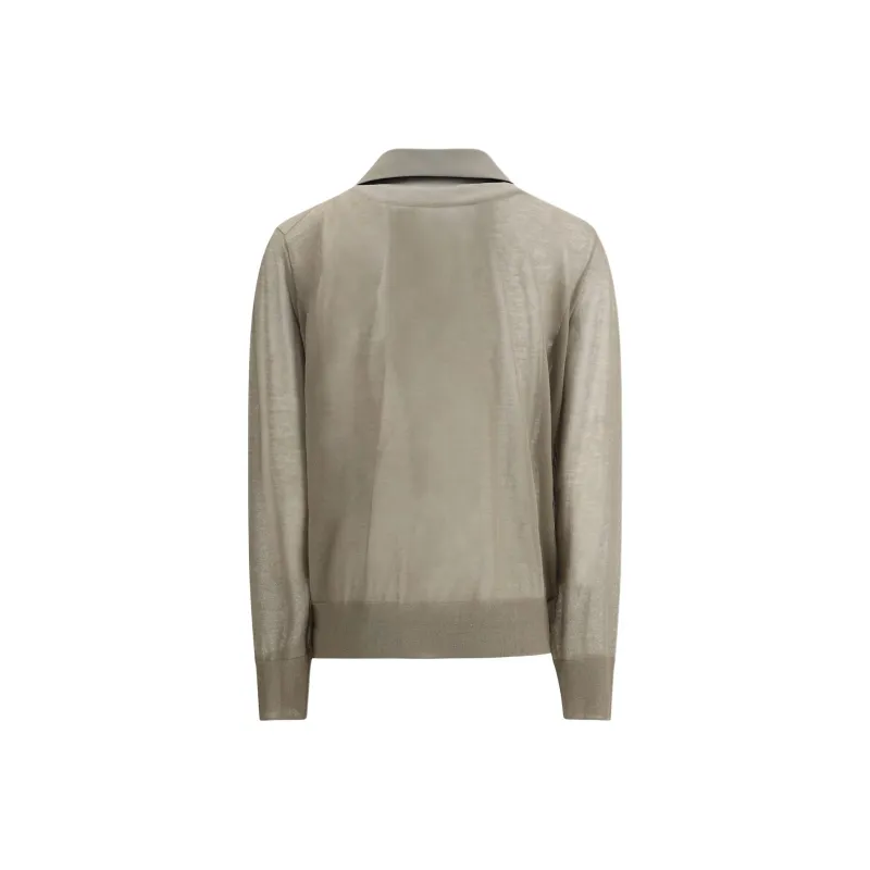 Sacai Double Breasted Panelled Jacket-1