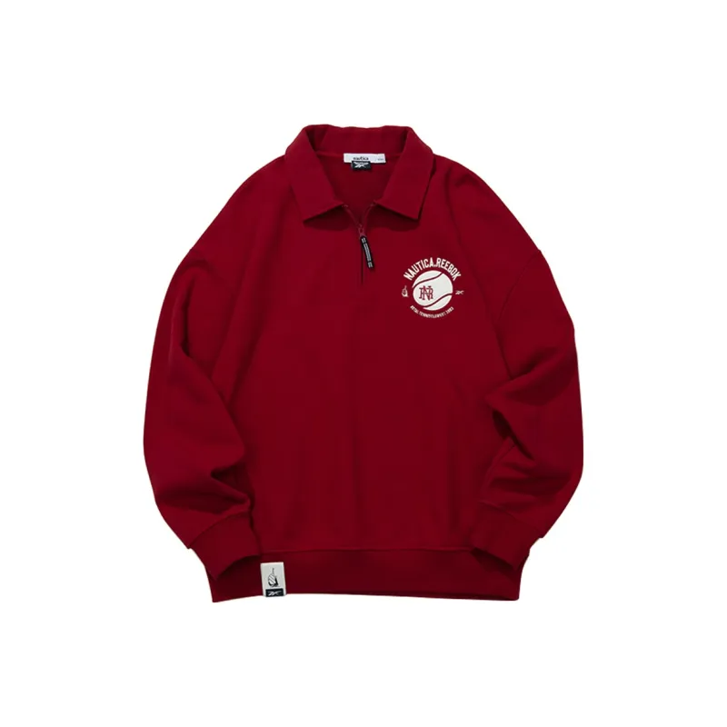 Reebok x Nautica Sweatshirt Unisex Deep Red-0