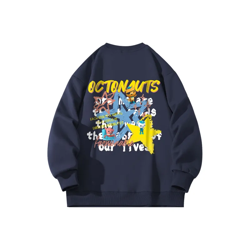 Small Columns Under The Sea Sweatshirt Unisex-10