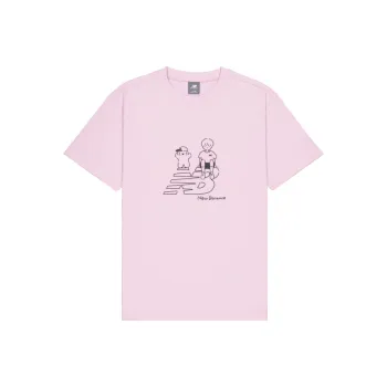 New Balance Centripetal Life Illustration Series T Shirt Unisex Pink