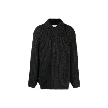 OUR LEGACY Big Piqué Chunky Knit Jumper