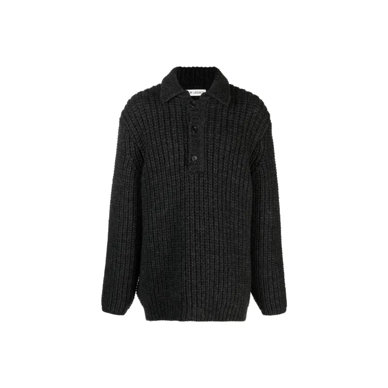 OUR LEGACY Big Piqué Chunky Knit Jumper-0