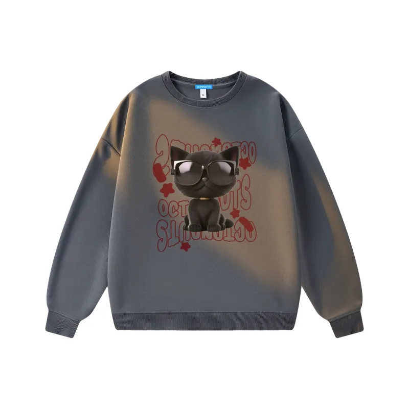 Small Columns Under The Sea Sweatshirt Unisex-16