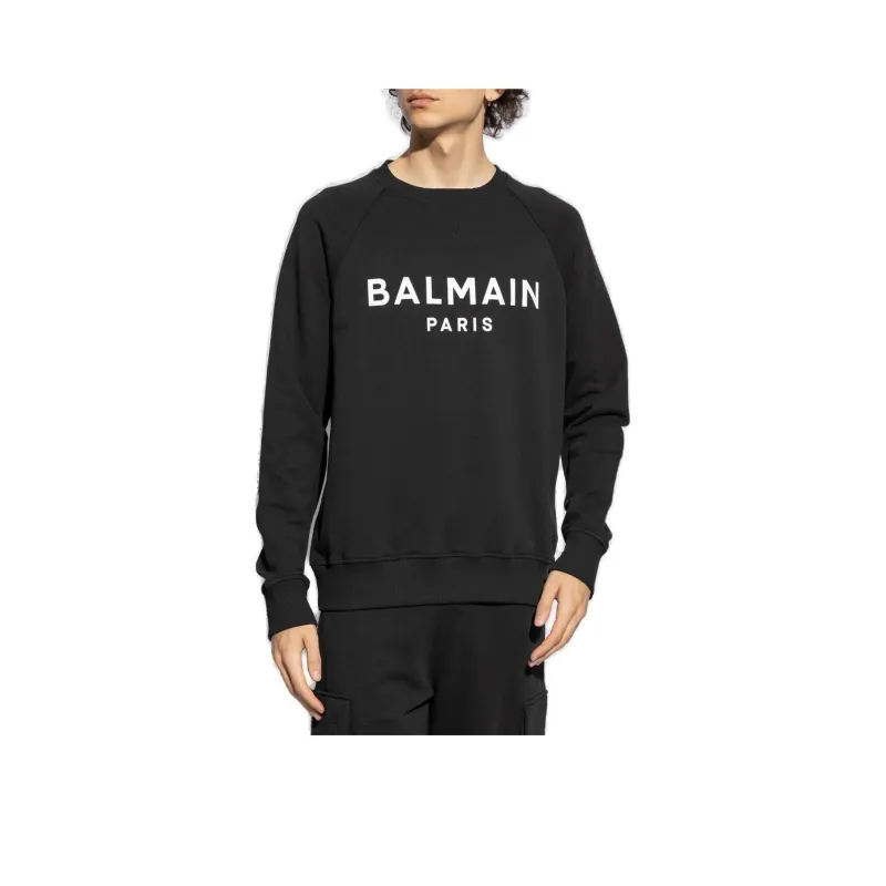 Balmain Hair Classic Printed Sweatshirt-0