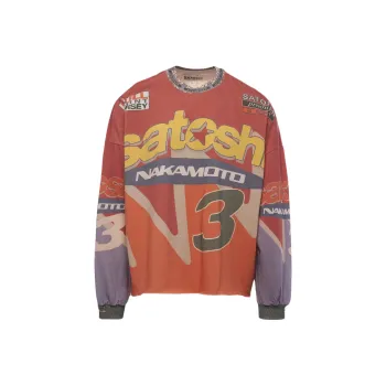 Satoshi Nakamoto Speedway Long Sleeve T Shirt