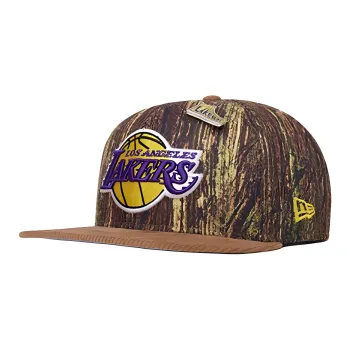 New Era Los Angeles Lakers New Era Victory Grove Forest Sneaker Pin 9Fifty Snapback Hat