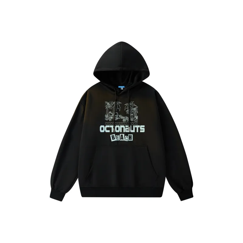 Small Columns Under The Sea Hoodie Unisex-4