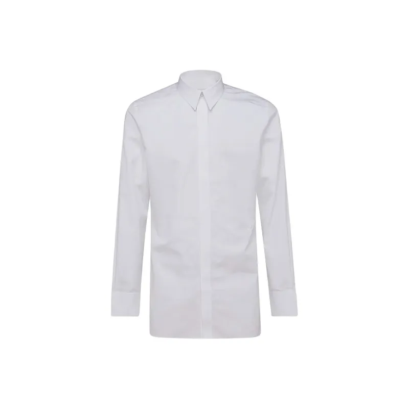 Givenchy 4G Embroidered Long Sleeved Shirt-0