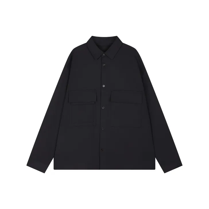 CROQUIS Shirts Men 001 Jet Black-0