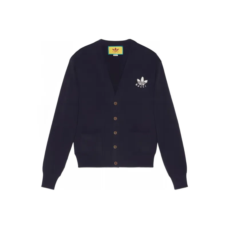 GUCCI X Adidas Wool Cardigan-0