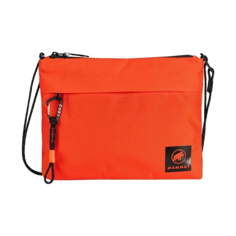 MAMMUT Nylon Crossbody Bag, Shoulder Bag Unisex Orange-0