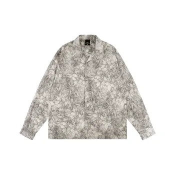PILOTDRAGON P&D 24FW Long-Sleeved Shirts Unisex Light Gray