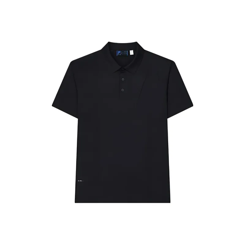 FILA Polo Shirt Men's Jet Black-0