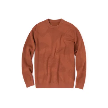 Mr.Bu Sweater Men's Saddle Brown