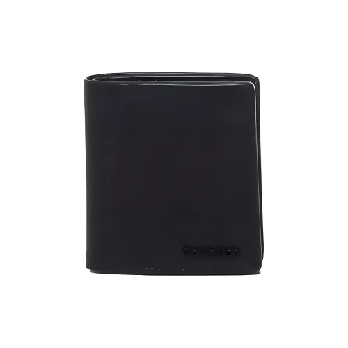 CALVIN KLEIN Calfskin Wallet Men's Black