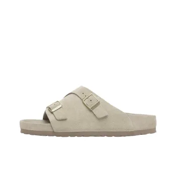 Birkenstock EVA Abrasion Resistant Slide Slippers Unisex Taupe Regular Loose Fit