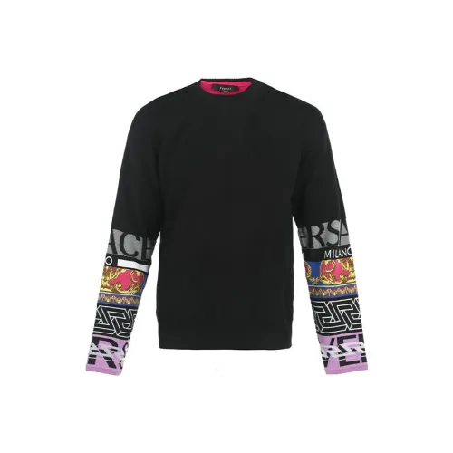 VERSACE Sweaters Men Black