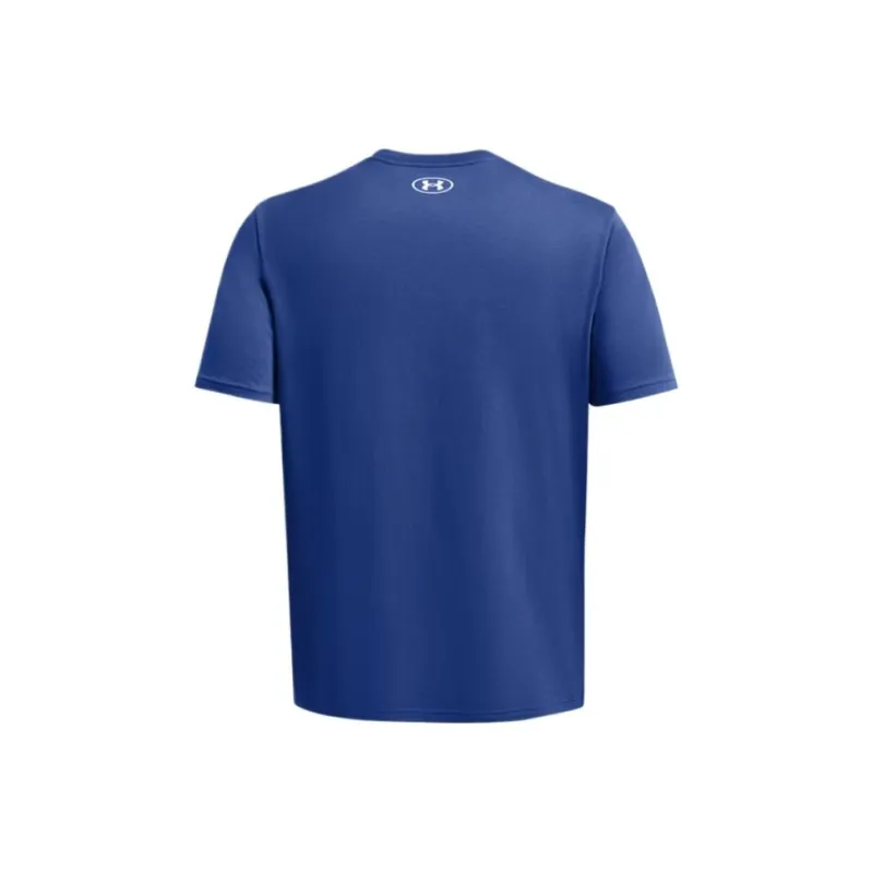 Under Armour ABC Camo Boxed Logo T Shirt Men's Blue-1
