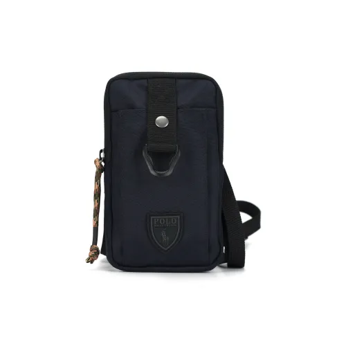 Polo Ralph Lauren Canvas Bag With Cell Phone Pouch Men's Dark Blue