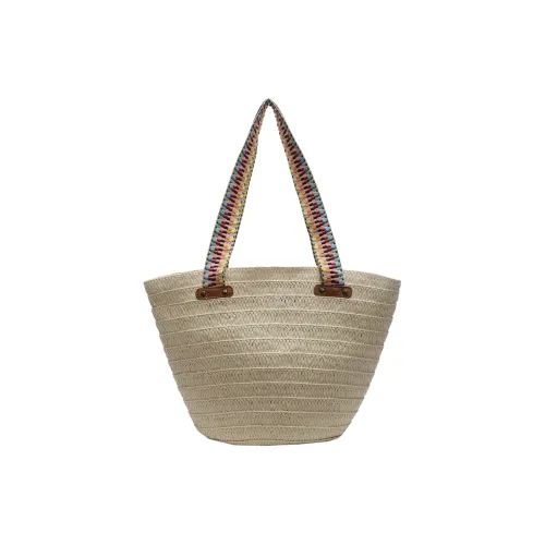 Wenpercy Straw Woven Shoulder Bag Women's Multicolor