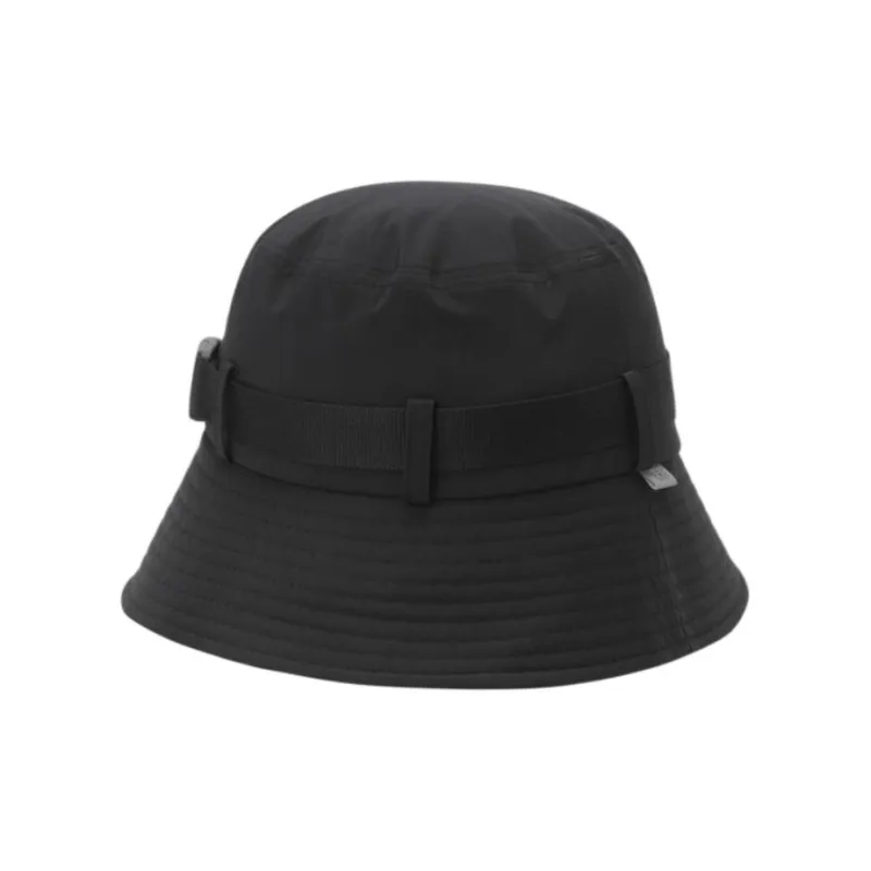 KOLON SPORT Nylon Webbing Bucket Hats Women's Black-2
