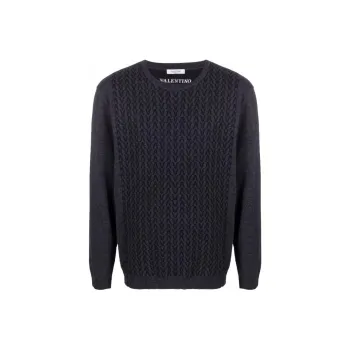 Valentino SS22 Sweater Men's Black