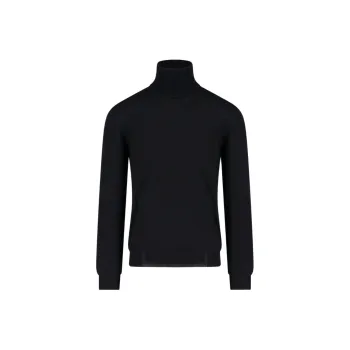 Zanone Roll-Neck Straight Hem Jumper