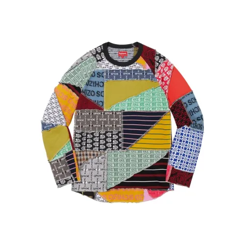 Supreme Patchwork Jacquard L/S Top