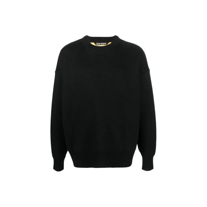 PALM ANGELS Intarsia Palm Wool Sweater-0