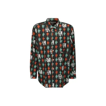 COMME DES GARCONS SHIRT Andy Warhol print Cotton Shirt