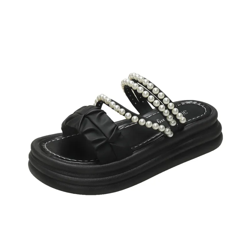 Puppytown Slip Resistant Abrasion Resistant Slide Slippers Women's-0