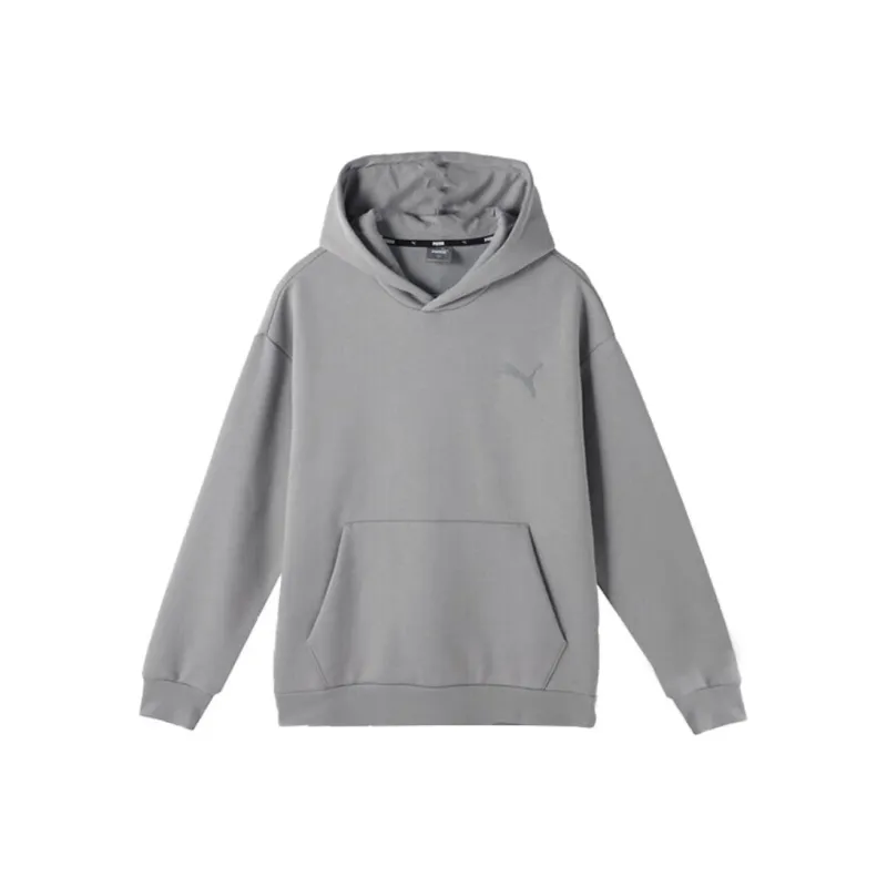 PUMA Elevated HOODIE FL Sweatshirt Men's Gray-0
