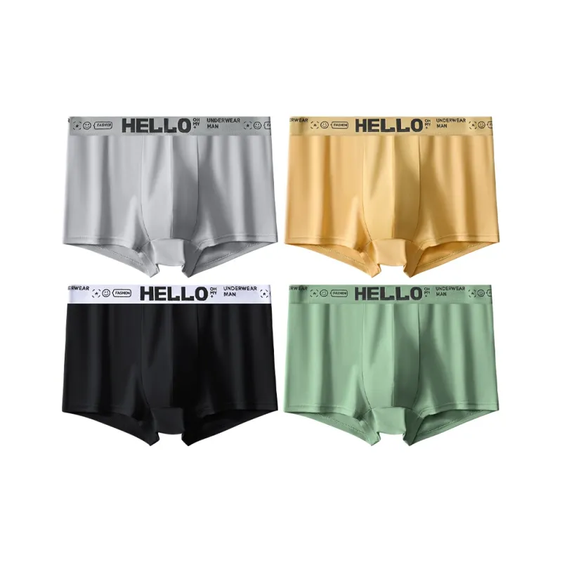 KJ Boxer Briefs Men's 4 Pack Gift Box Set-16