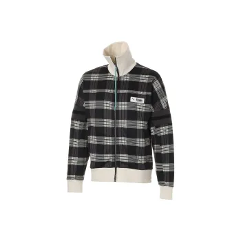 Rhude X PUMA XTG Knitwear Men Black White Plaid