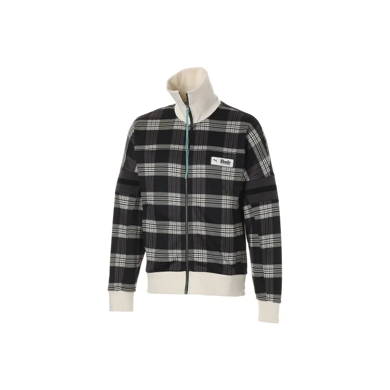 Rhude X PUMA XTG Knitwear Men Black White Plaid-0
