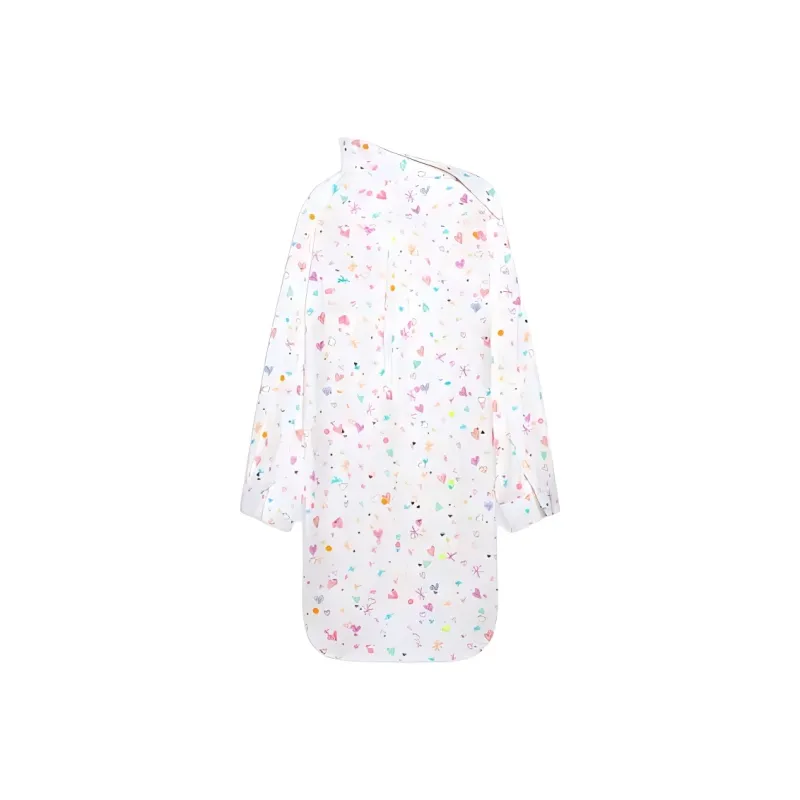 Balenciaga Long-Sleeved Dresses Women's Pink-1