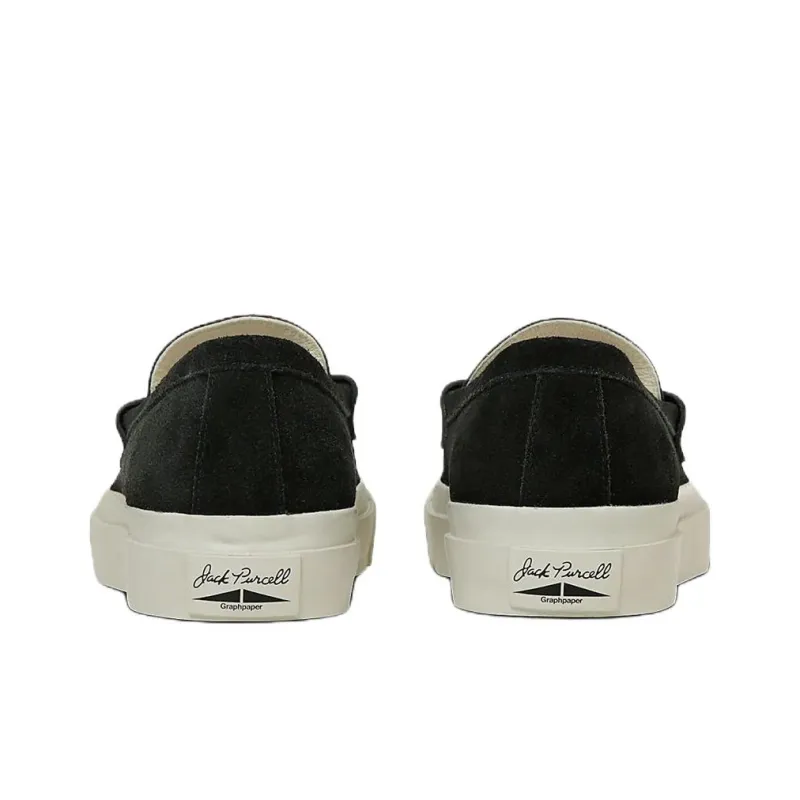 Graphpaper x Converse Jack Purcell Loafers Unisex Black-4