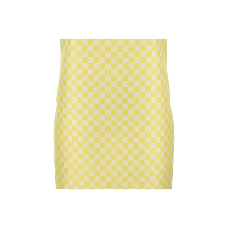 VERSACE Embellished Check pattern Dress-2