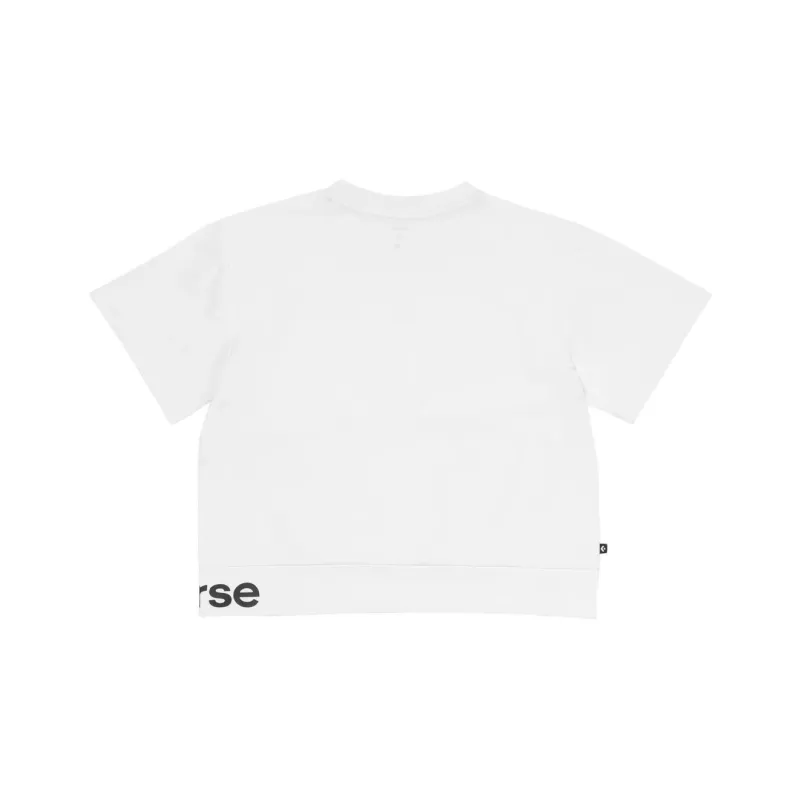 Converse CNTR LOGO DRY SS T Shirt Men's White-1