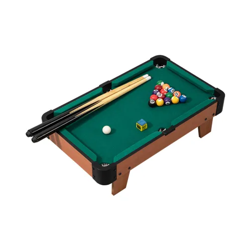 HUANGGUAN Large Size Raised Base Green Pool Table Parent And Kid Interactive Games Board Games