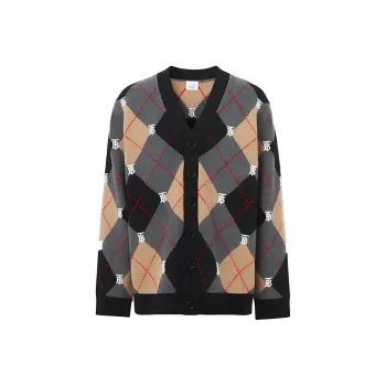 Burberry Cashmere Sweaters Men Camel