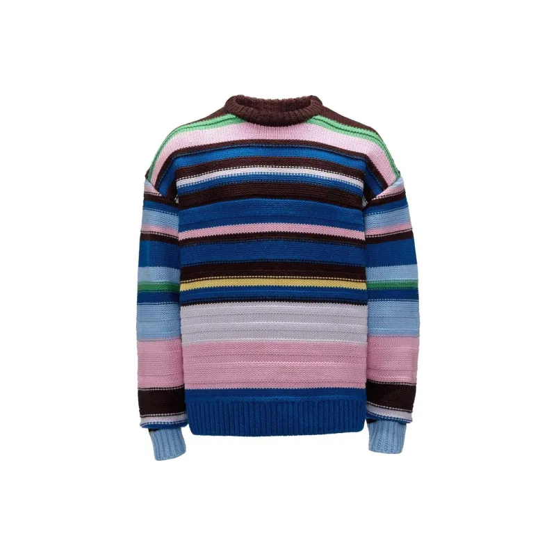 JW Anderson Striped Drop shoulder Jumper-0