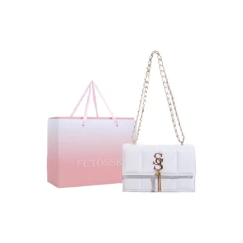 FCTOSSR PU Crossbody Bag, Shoulder Bag Women's White/Black/Khaki/Brown/Pink